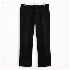 NWT H&M DIVIDED Low Waist Flare Black Jeans Plus Size 3XL